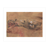 Feminine body drawing of a woman (Print Only) thumbnail