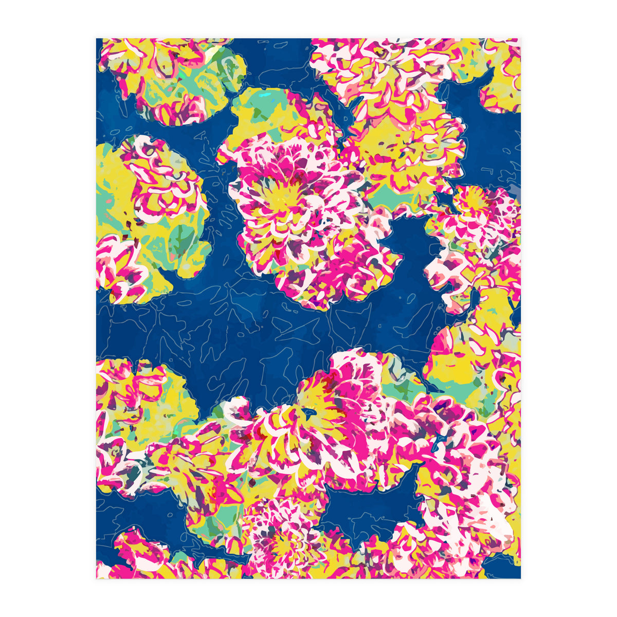 The Soul Becomes Dyed With The Color Of Its Thoughts (Print Only)