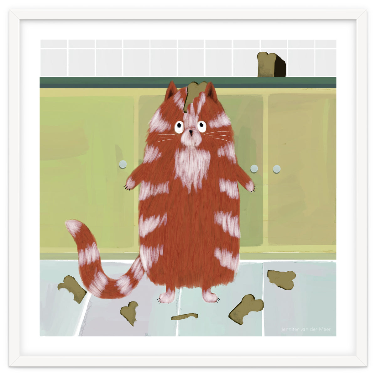 Cat 20: Me? No, I don't like bread!