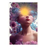 Vicky's Head In The Floral Clouds (Print Only) thumbnail