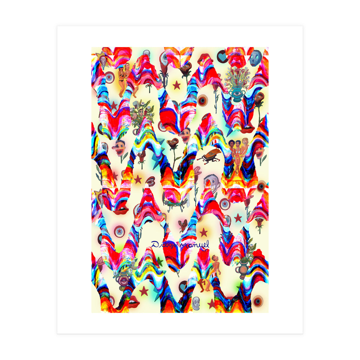 Pop Abstract 34 (Print Only)