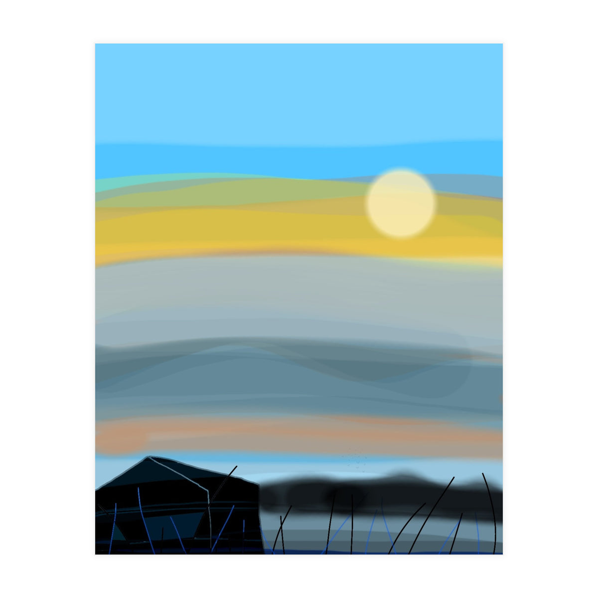 Living alone (Print Only)