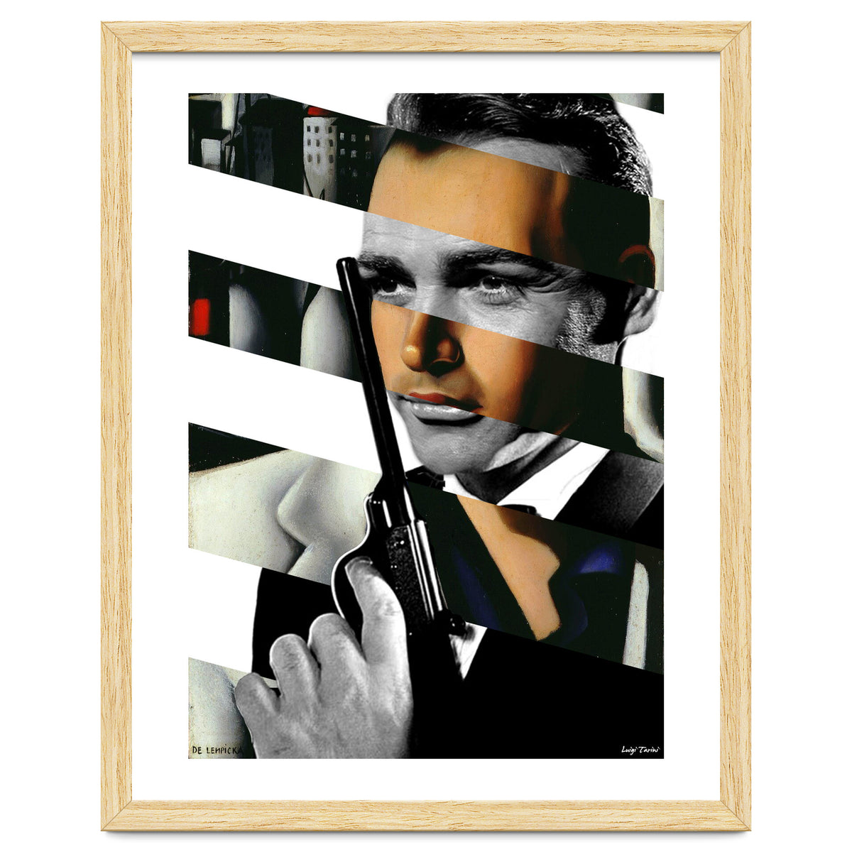 Tamara De Lempicka's Portrait Of Count Vettor Marcello & Sean Connery In James Bond With