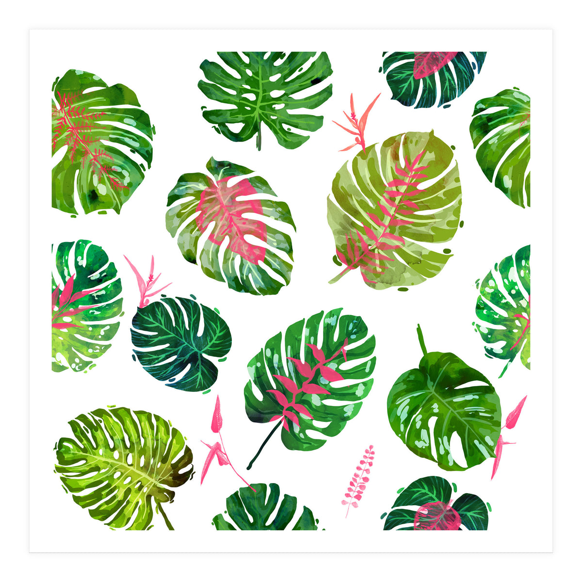 Monstera Love II (Print Only)