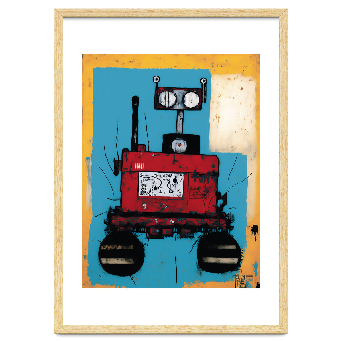 Robot Expressionist Painting