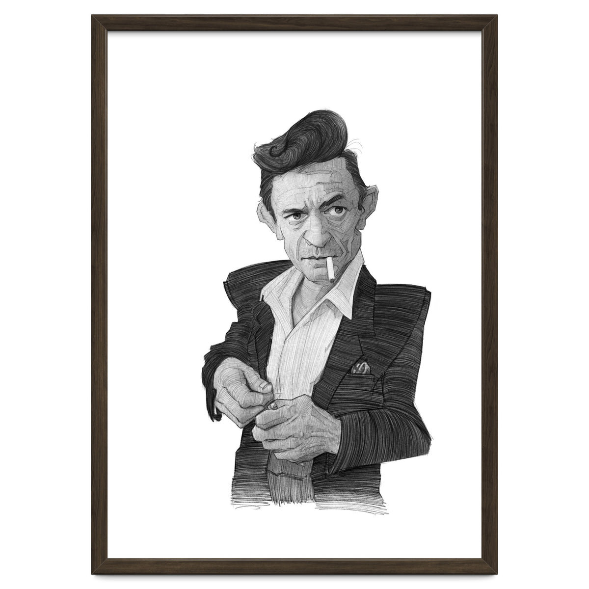 Johnny Cash Portrait