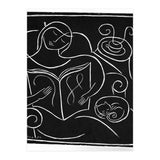 Reading With Cat (Print Only) thumbnail