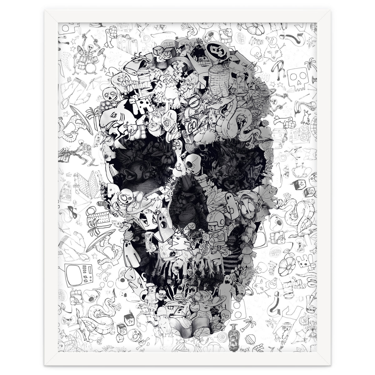 Doodle Skull