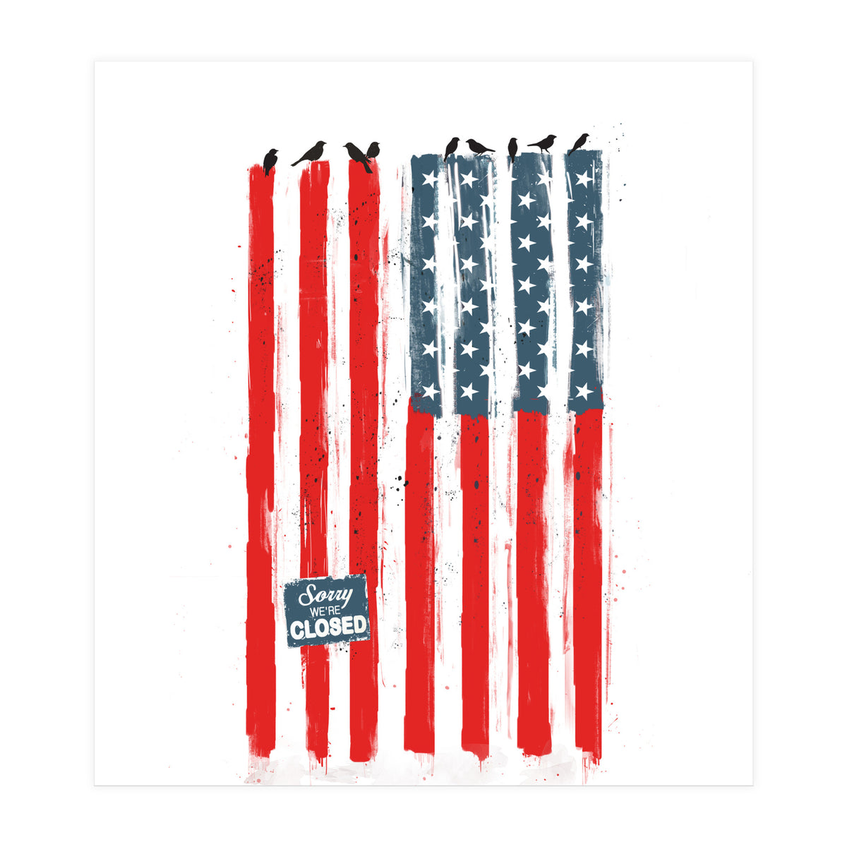 Sorry We're Closed (Print Only)