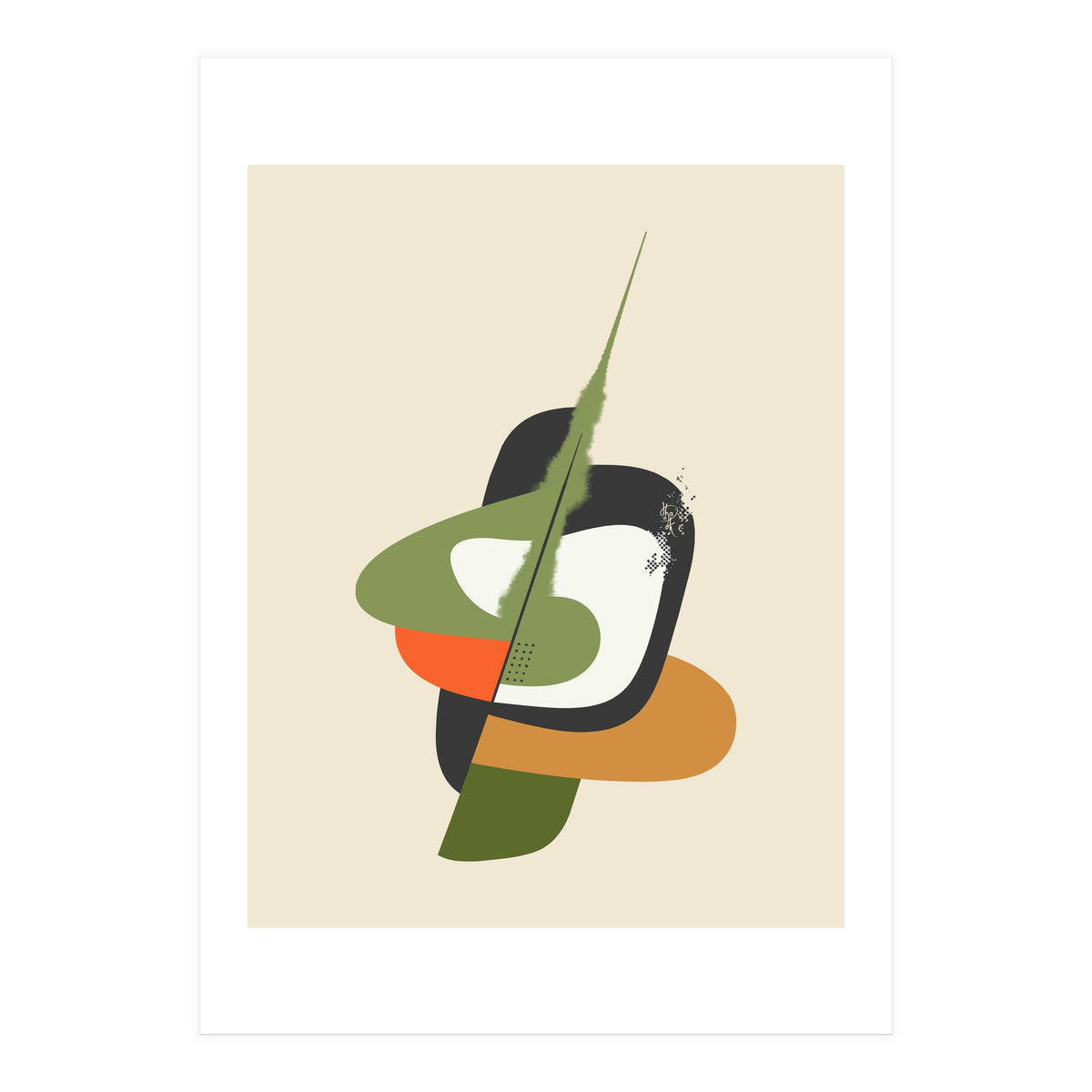 Abstract Space Travel 1 (Print Only)