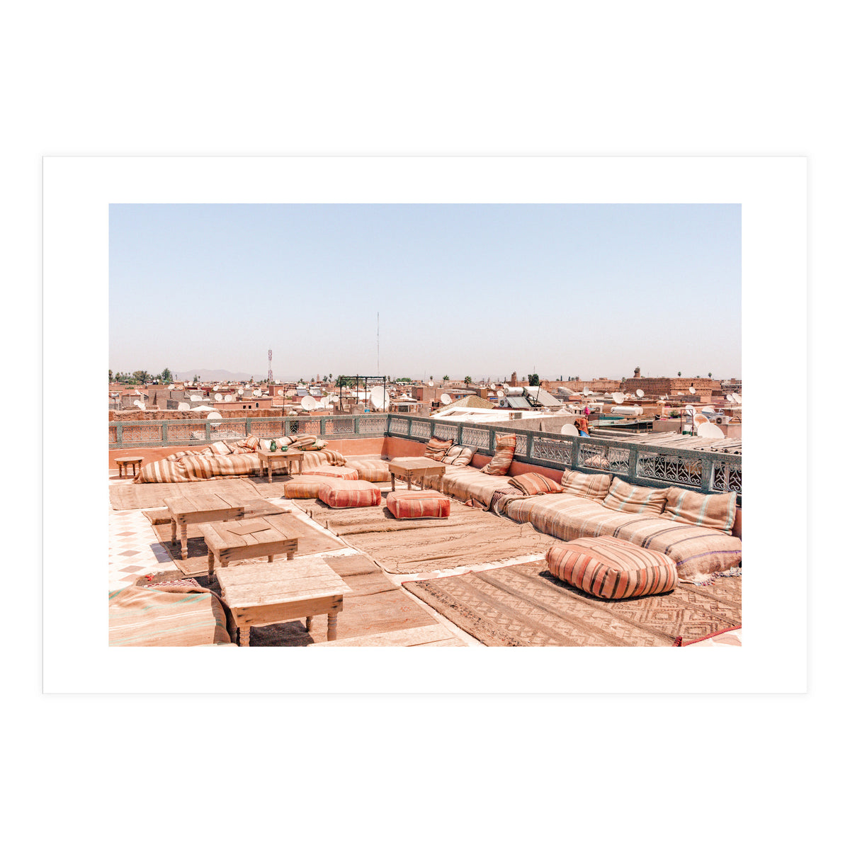 Moroccan Rooftop 1 (Print Only)