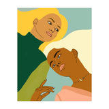 Two Souls One Body I #illustration painting (Print Only) thumbnail
