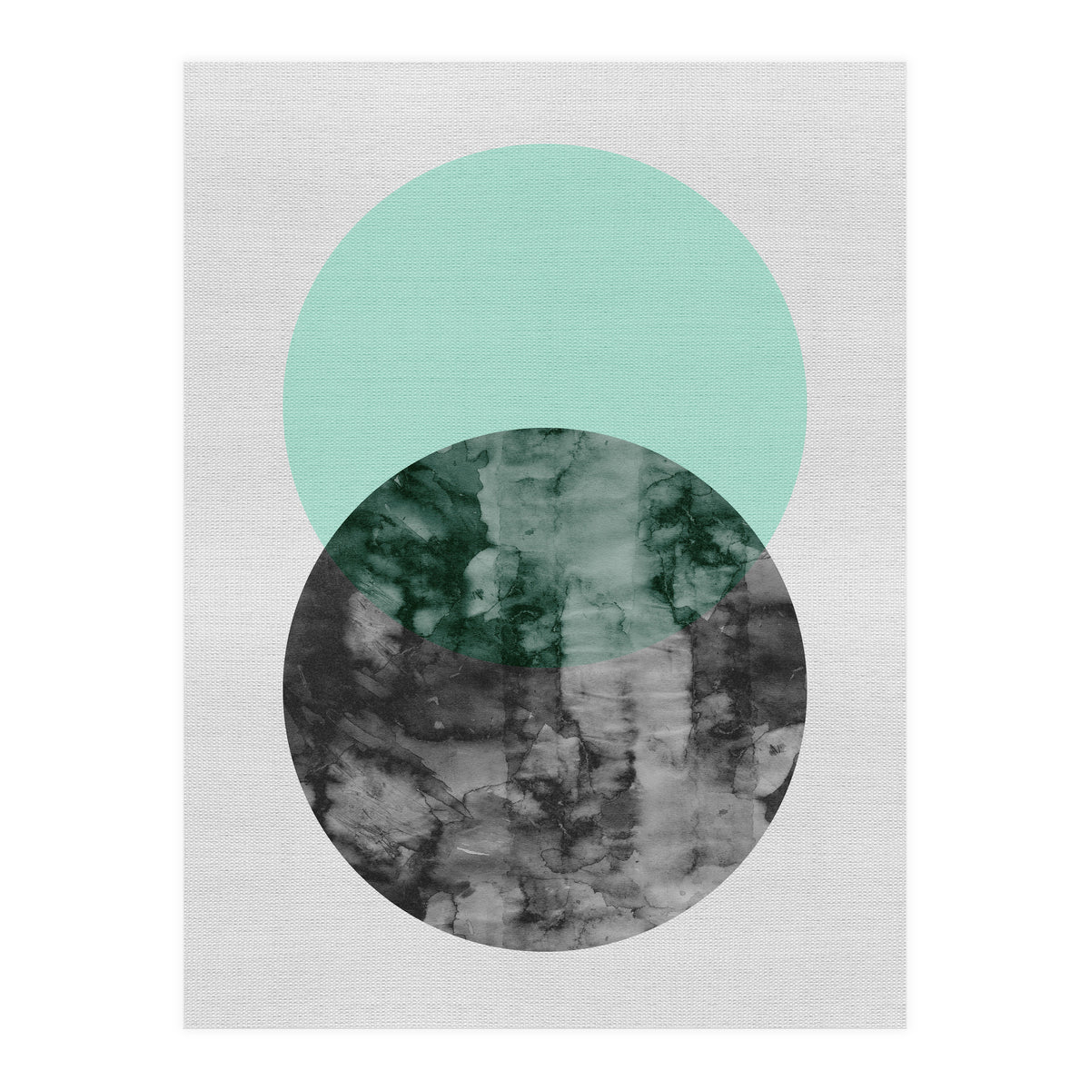 Geometric Watercolor V (Print Only)