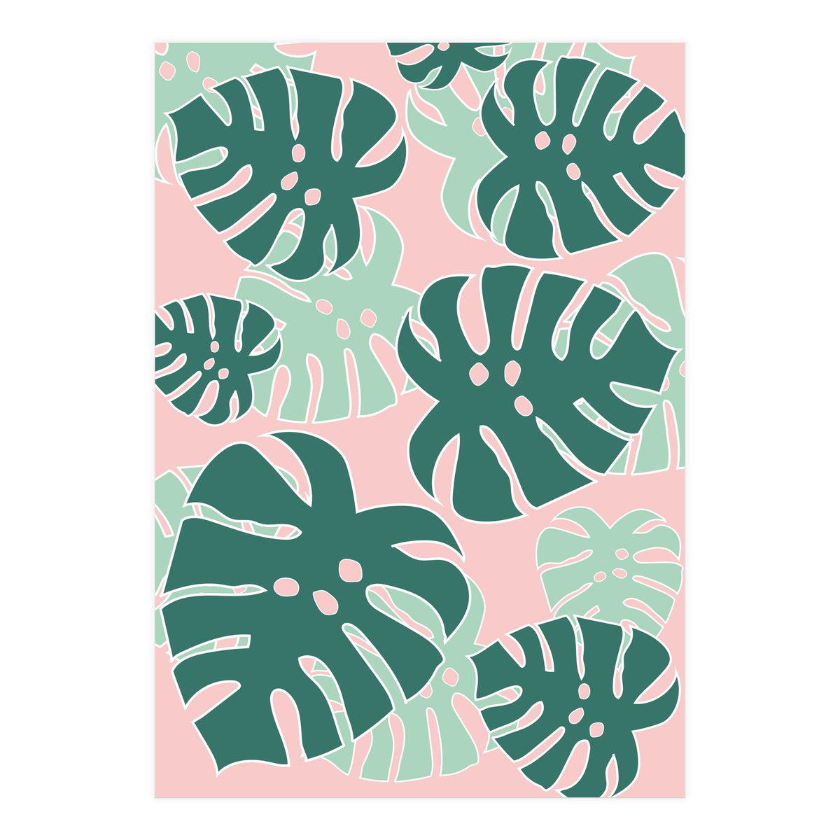 Monstera Tropical (Print Only)