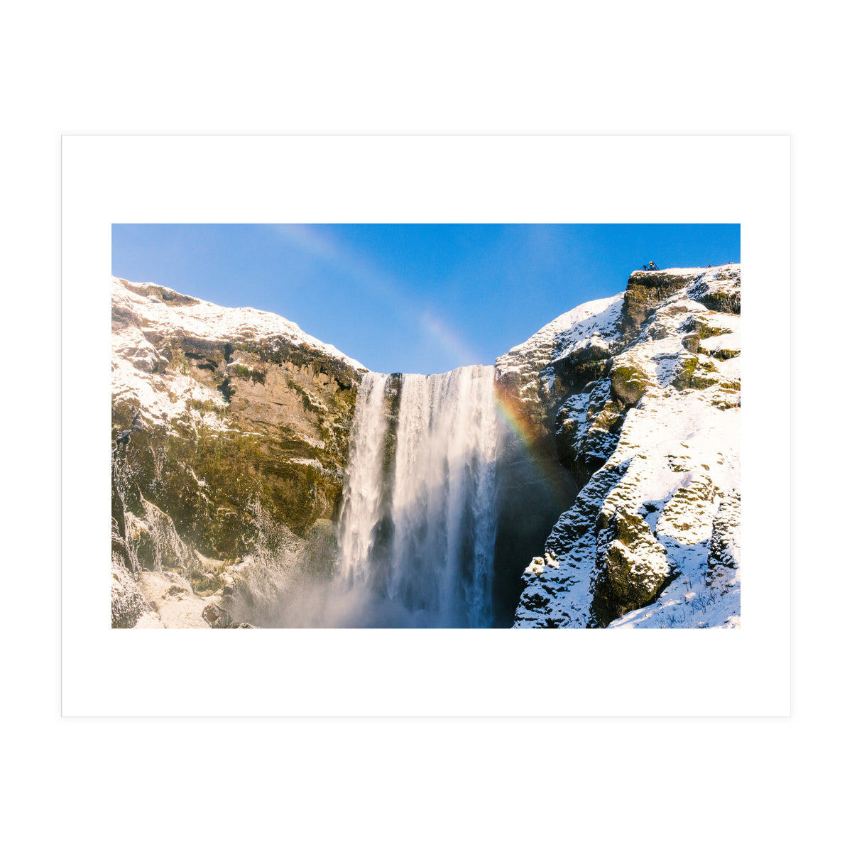 Skogafoss Waterfall Iceland 3 (Print Only)