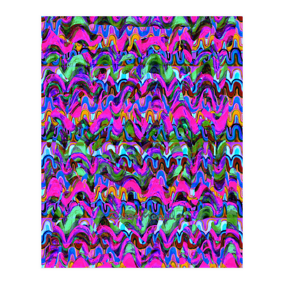 New Graffiti B 80 (Print Only)