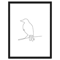 One Line Art Bird II