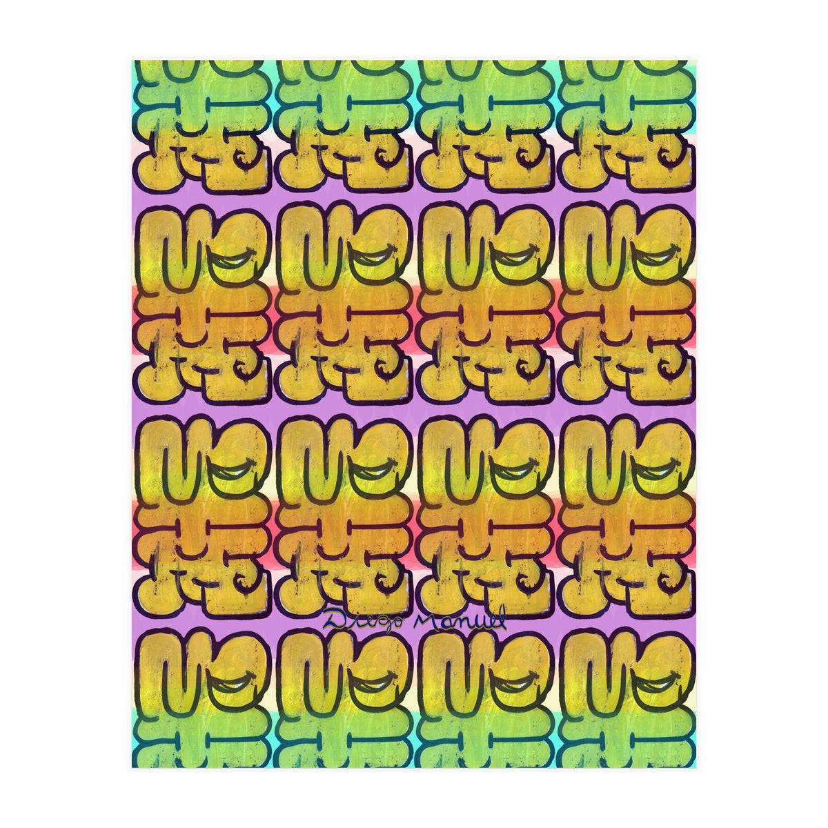 Graffitis 2021 Tapiz 96 (Print Only)