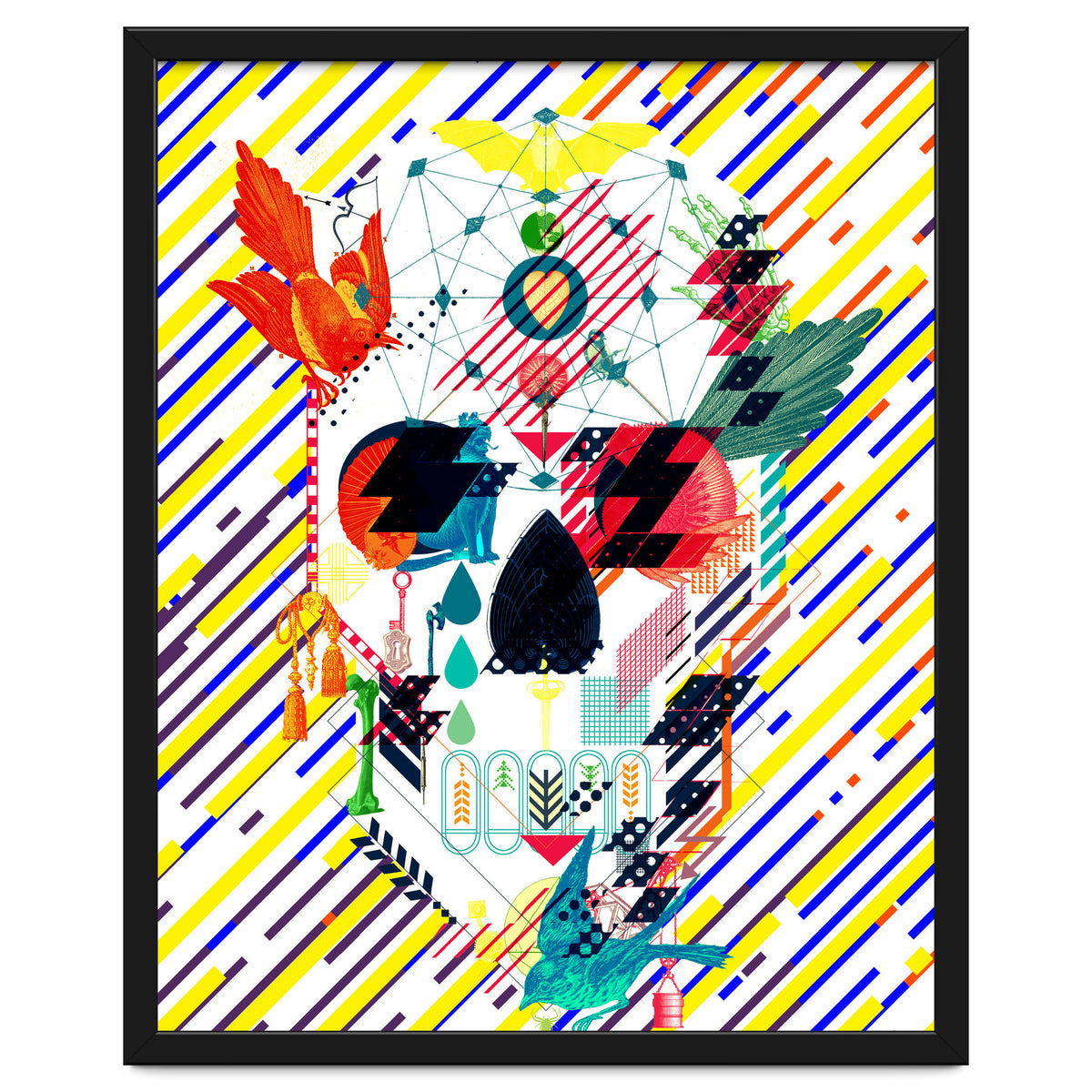 Abstract Skull