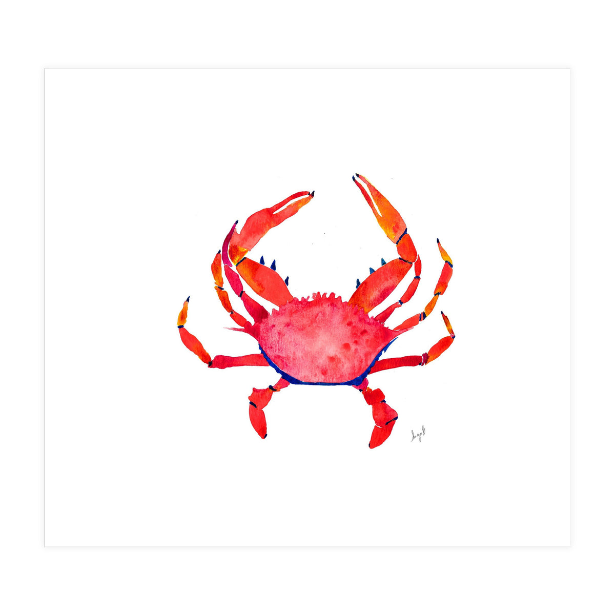 Red Crab (Print Only)