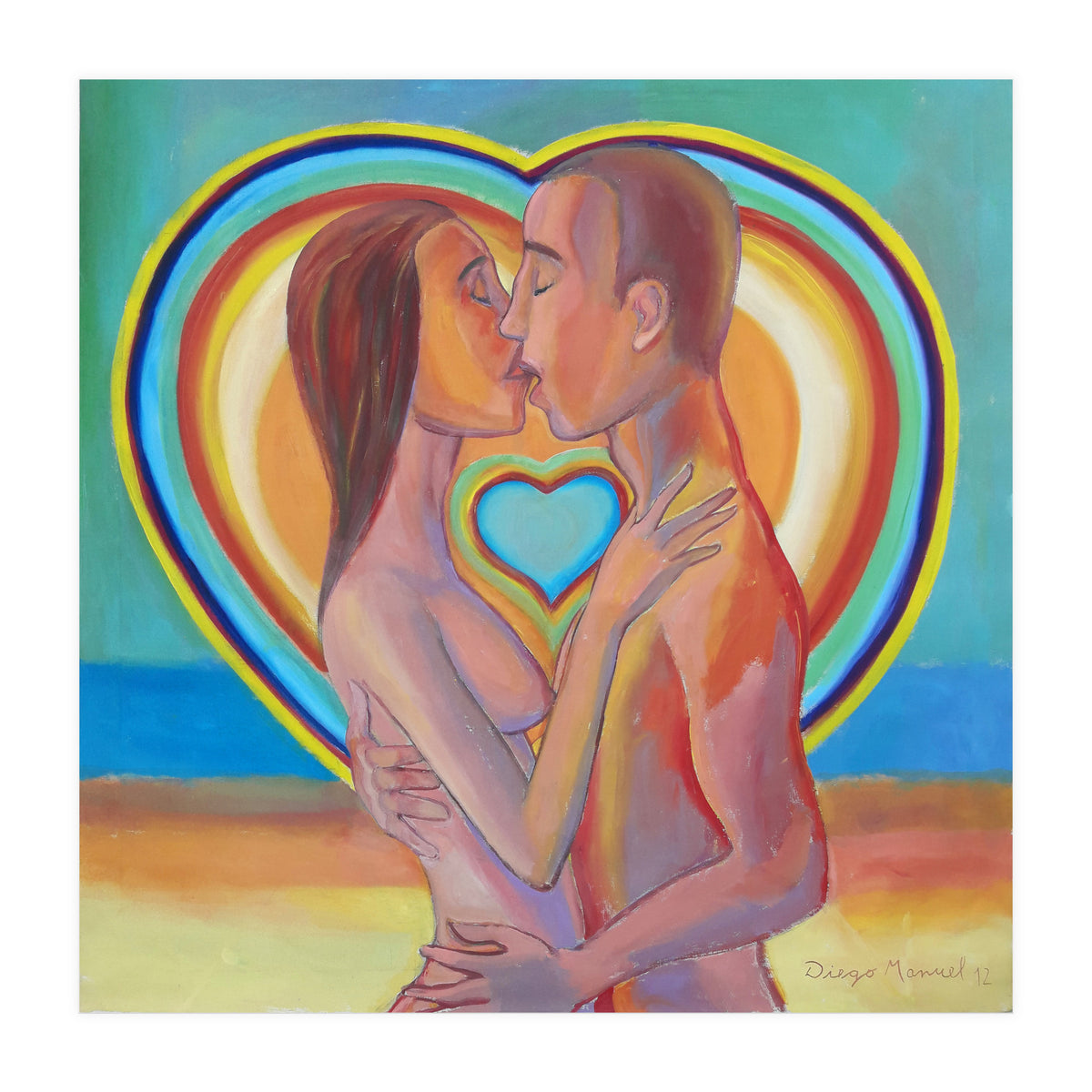 Beso Enamorado (Print Only)