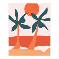 Beach Scandi Artwork (Print Only)