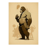 Gorilla Comic Fashion Sketch (Print Only) thumbnail