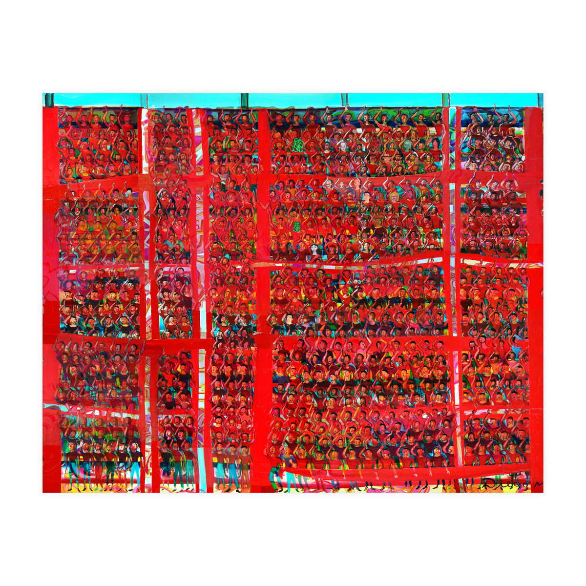 Gran Hinchada Roja 15 (Print Only)