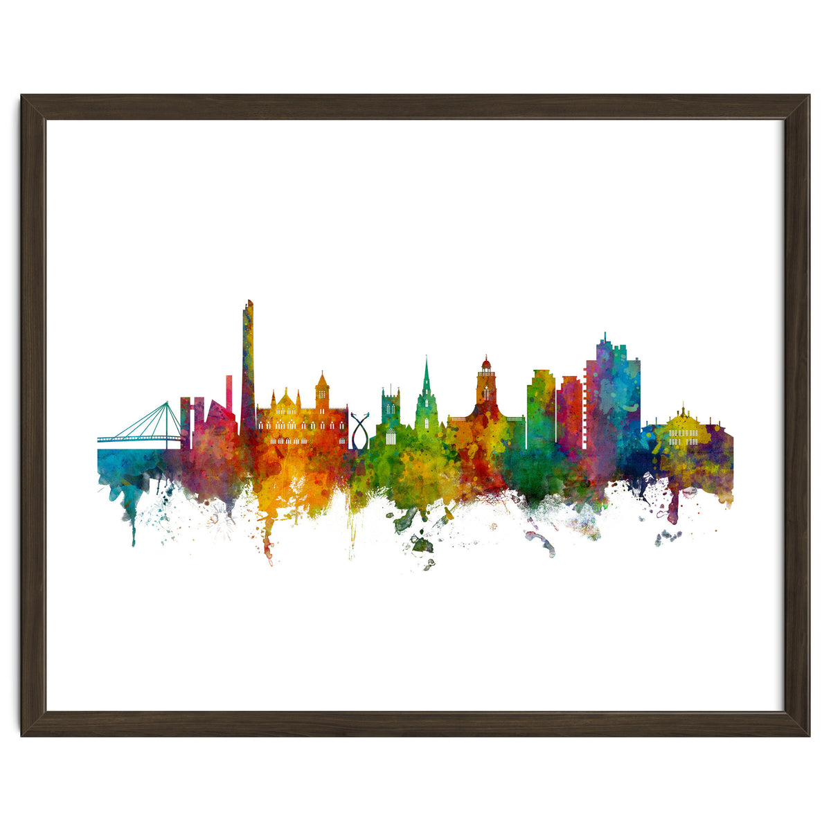 Northampton England Skyline