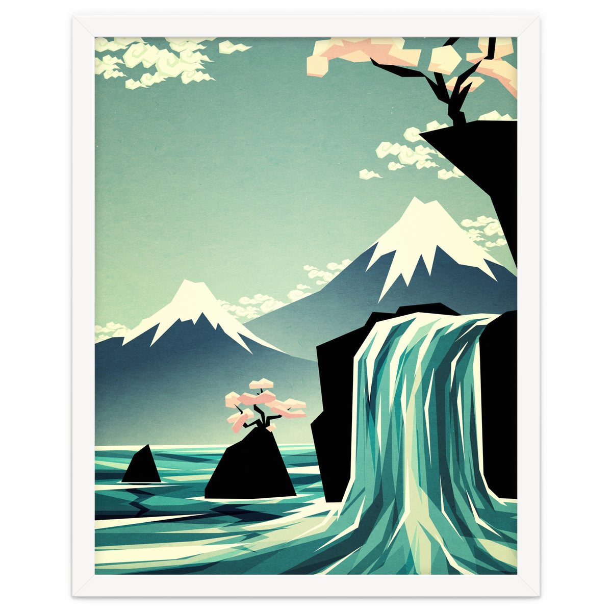 Waterfall Blossom Dream