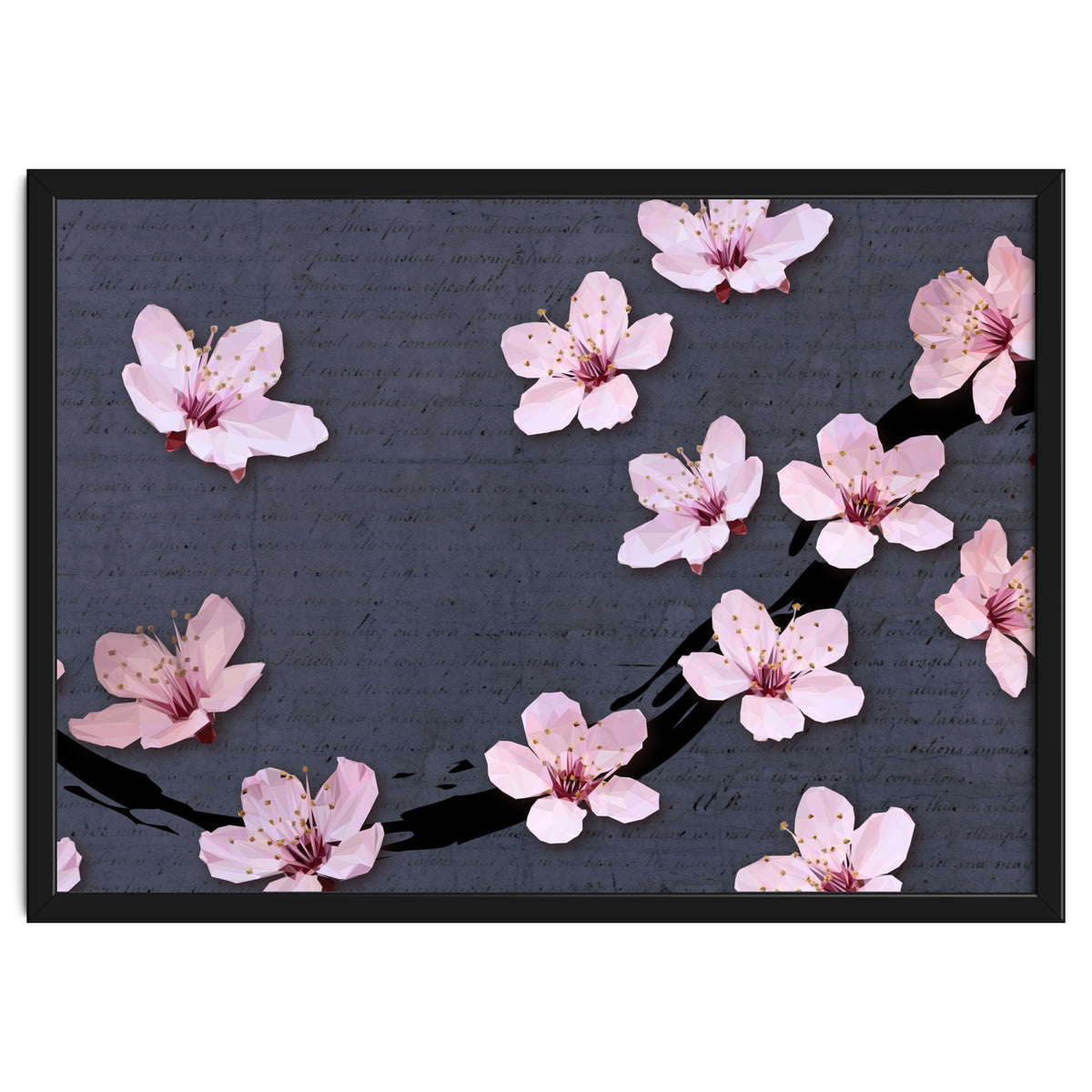 Triangulated Cherry Blossoms