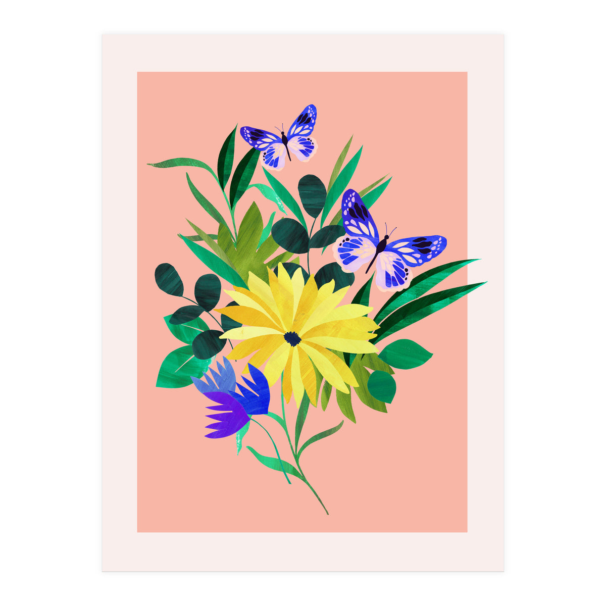 Purple butterflies (Print Only)