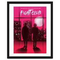 Tyler and Marla Fight Club movie poster