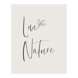 Love nature - minimalist (Print Only) thumbnail