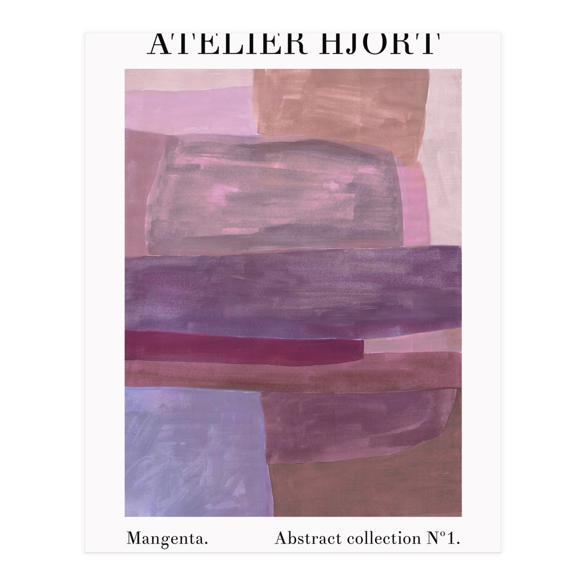 Mangenta Abstract (Print Only)