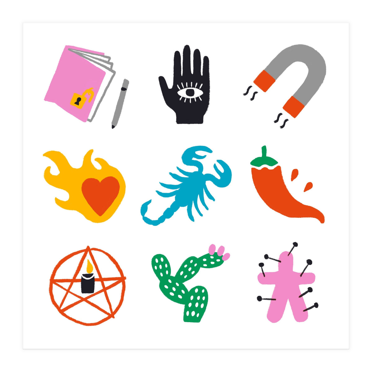 Scorpio Emoji (Print Only)