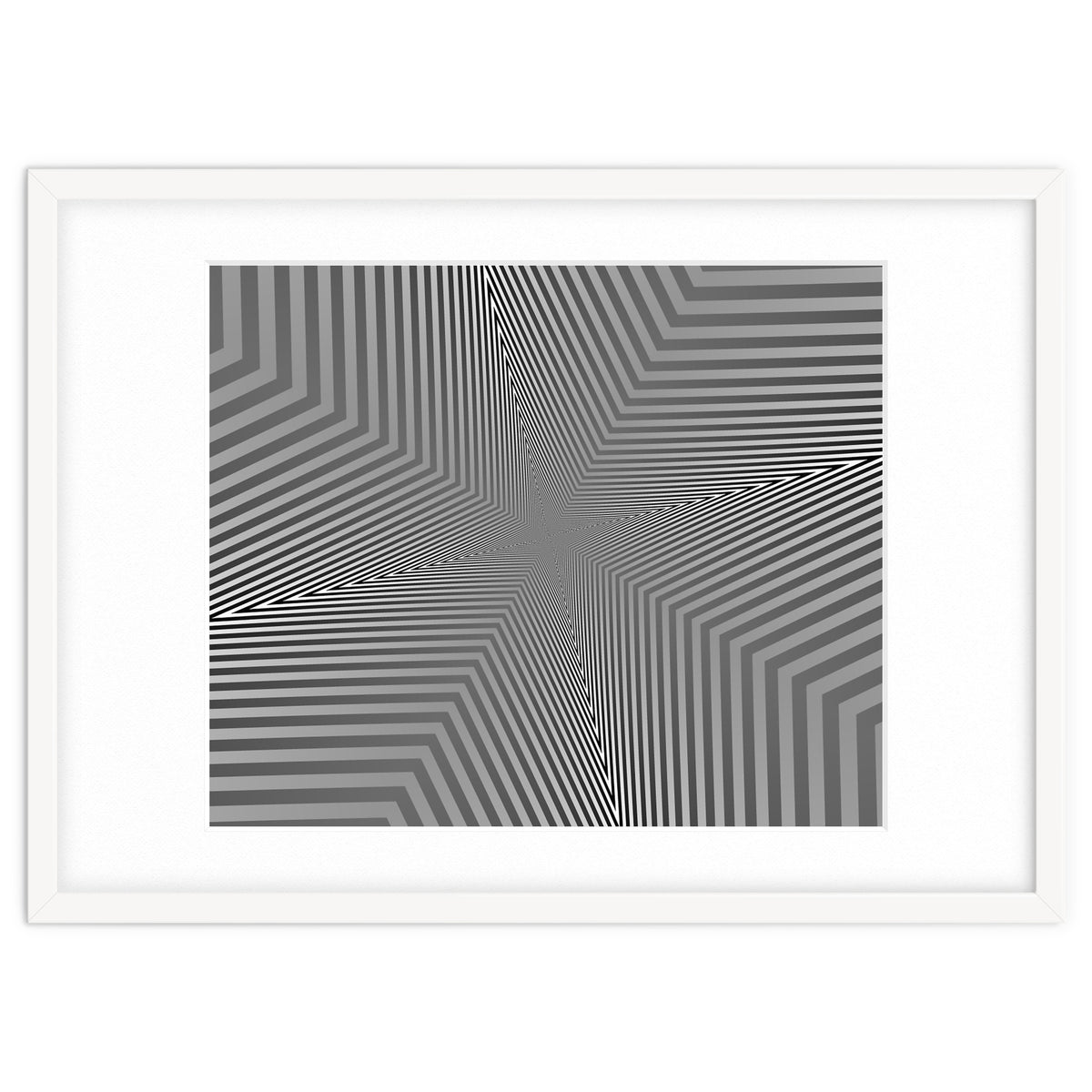Abstract Triangle Pattern Geometric