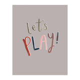 Let's Play (Print Only) thumbnail