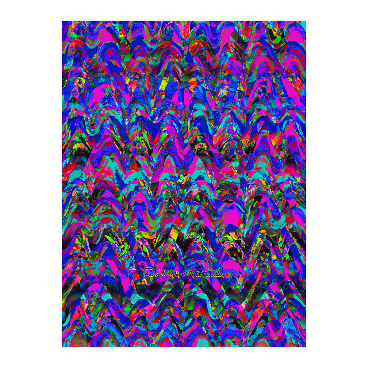 New Graffiti B 75 (Print Only)