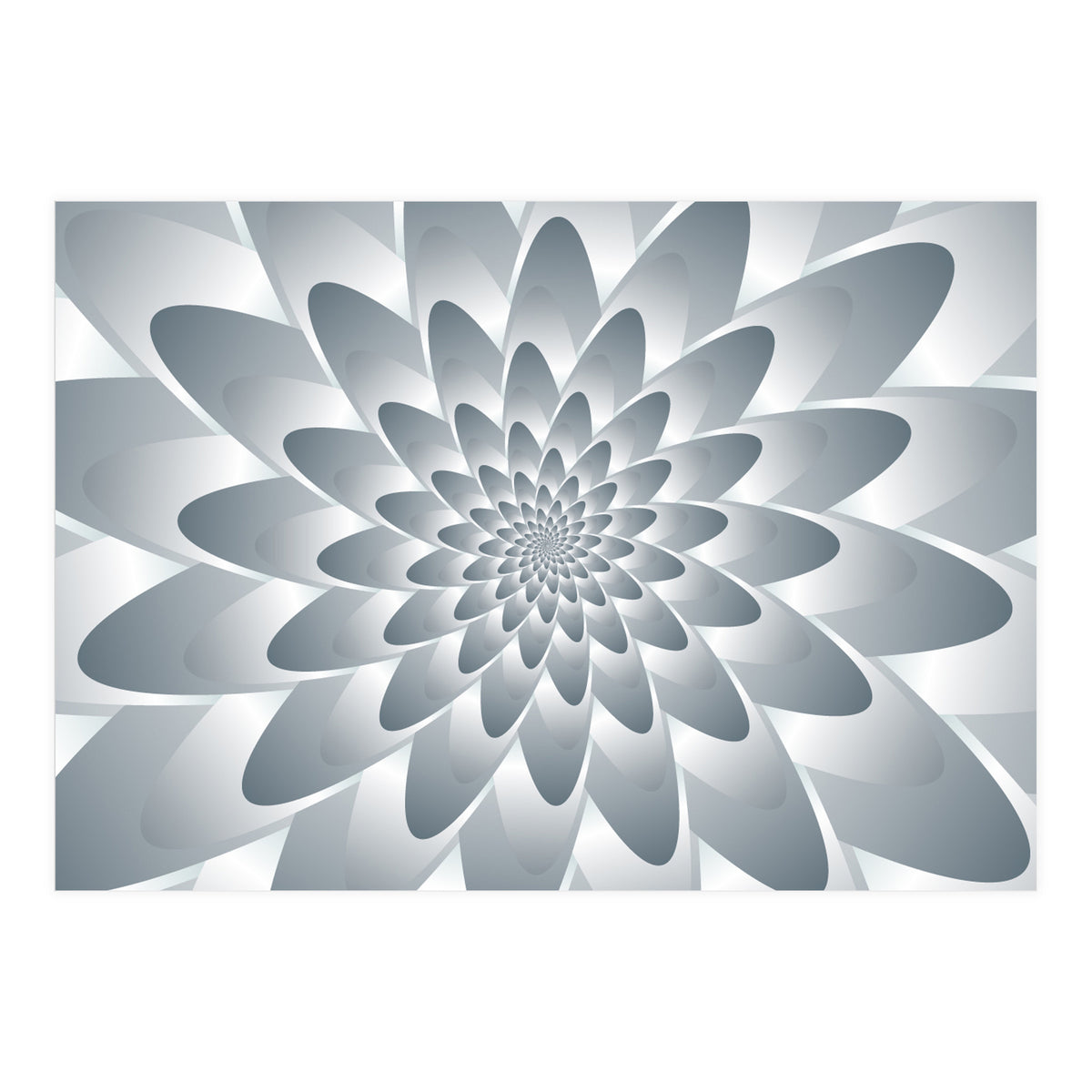 Swirl Flower Pattern  (Print Only)