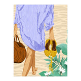 I followed my heart & it led me to the beach | Boho Ocean Sand Sea Beachy Fashion Summer (Print Only) thumbnail