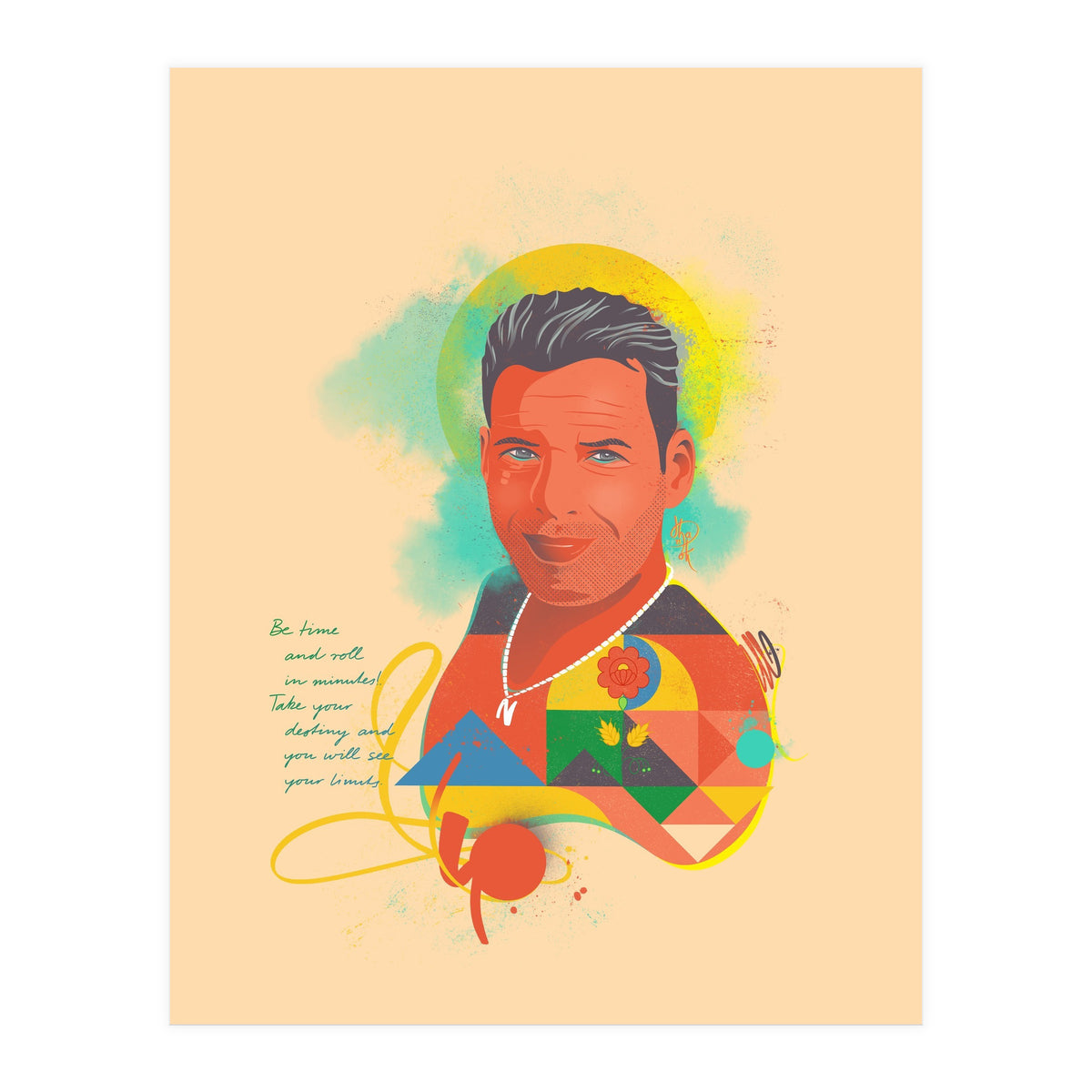 Stubbled Look (Print Only)