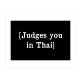 Judges You In Thai (Print Only) thumbnail