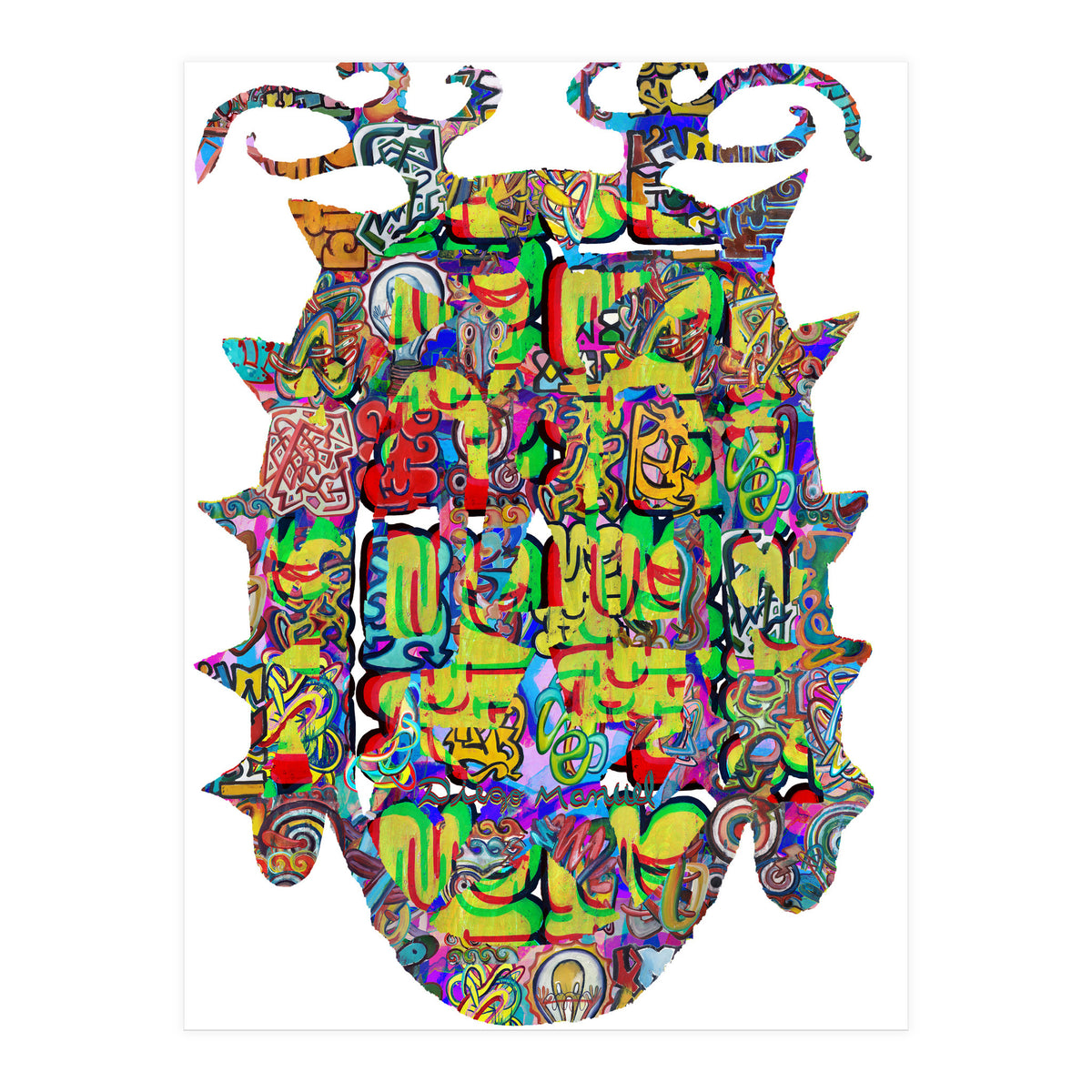 Graffiti Digital 1 (Print Only)