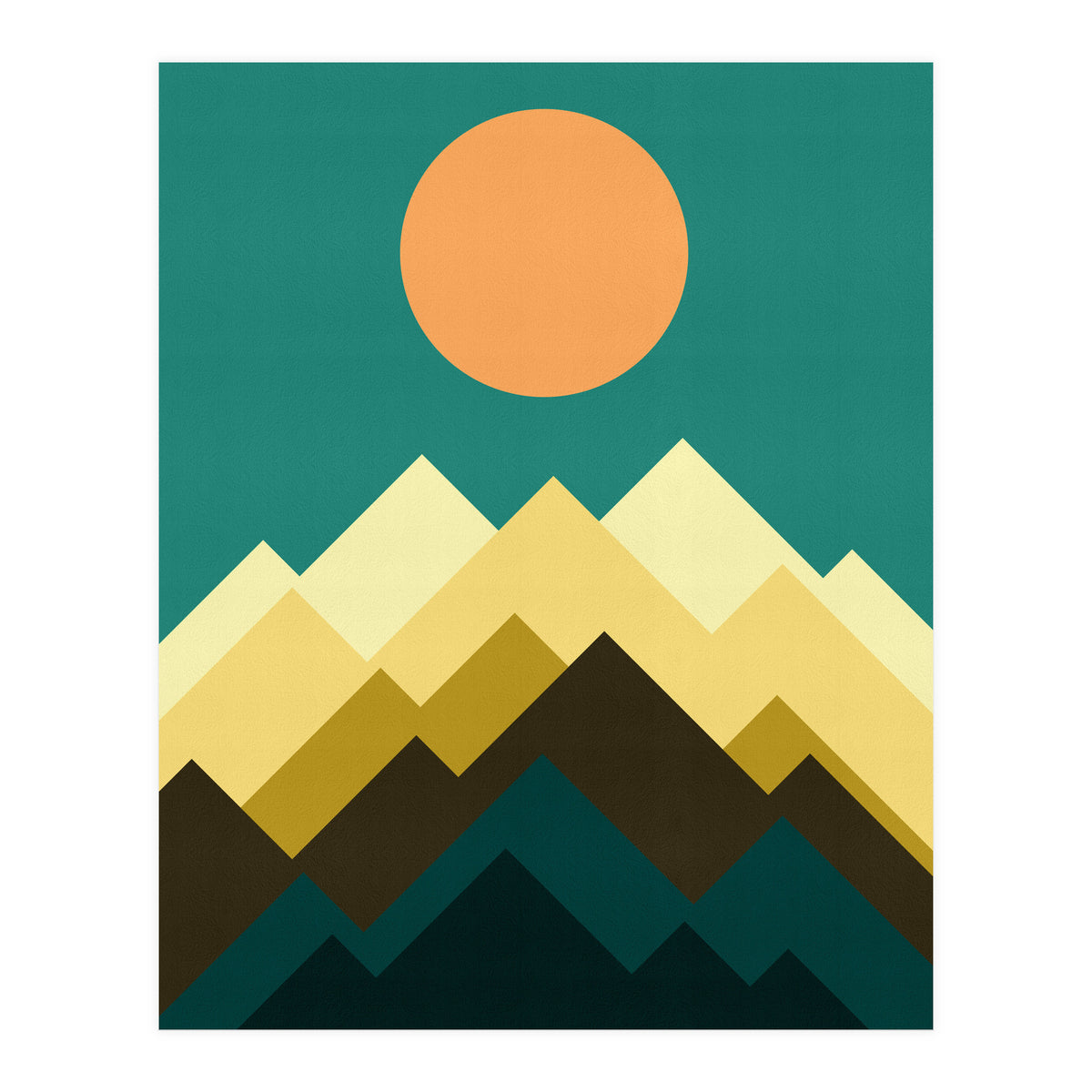 Geometric landscape IV (Print Only)