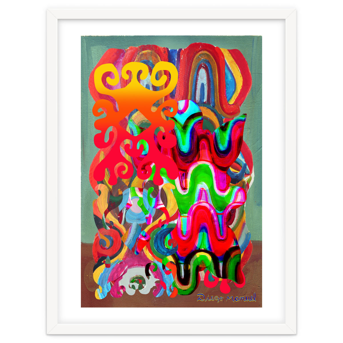 Pop Abstract Asimetrico A3