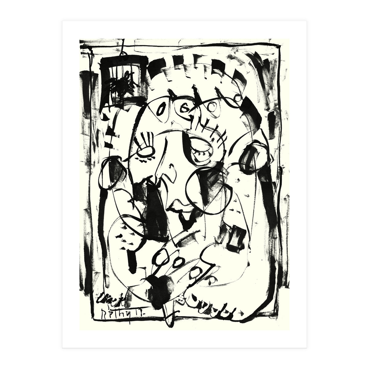 Caged Bird (Print Only)