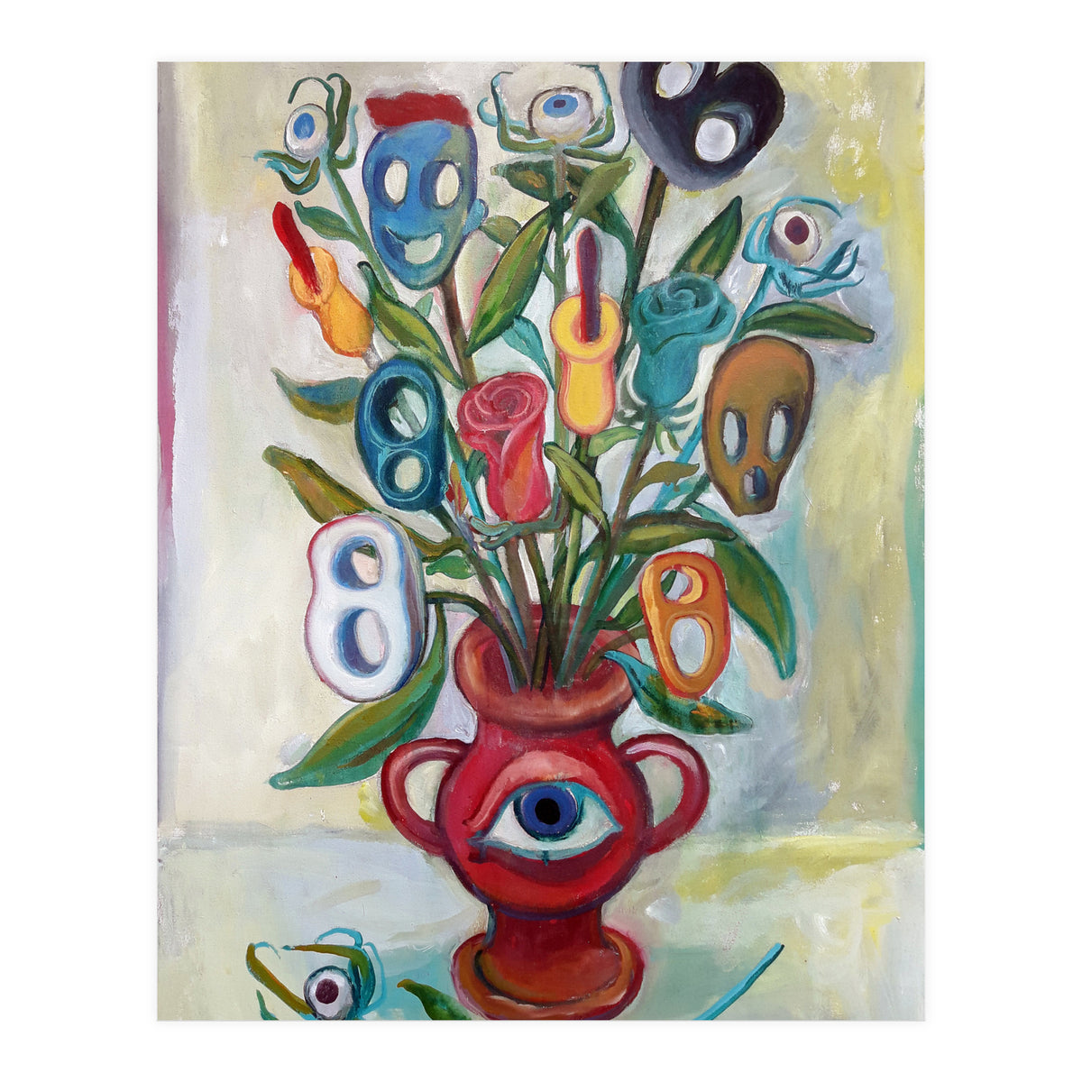 Flores Y Calaveras (Print Only)