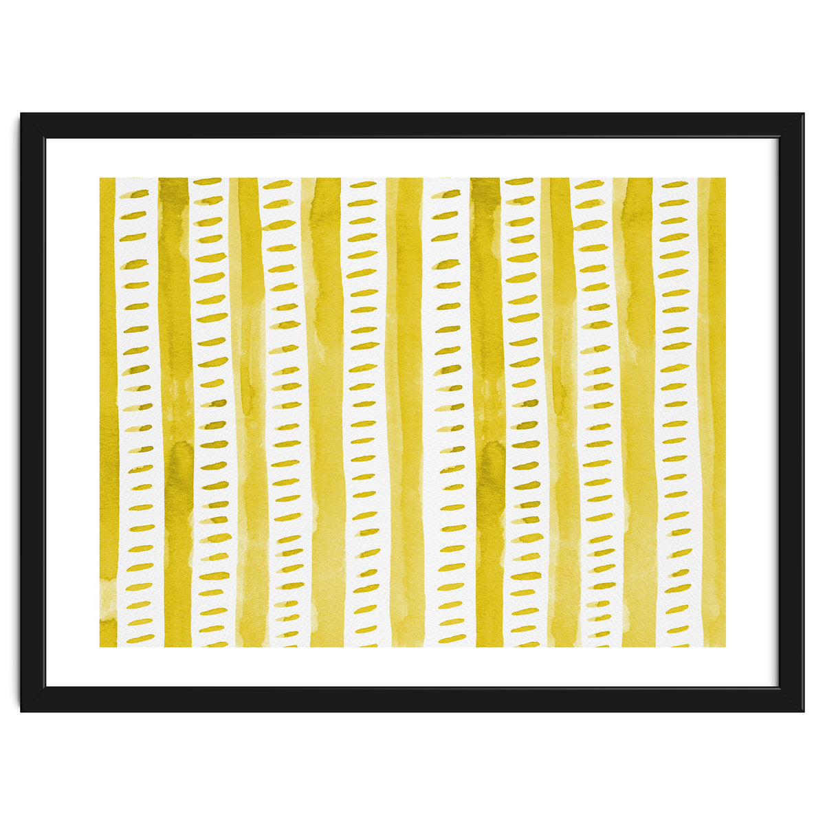 Vertical Yellow Lines