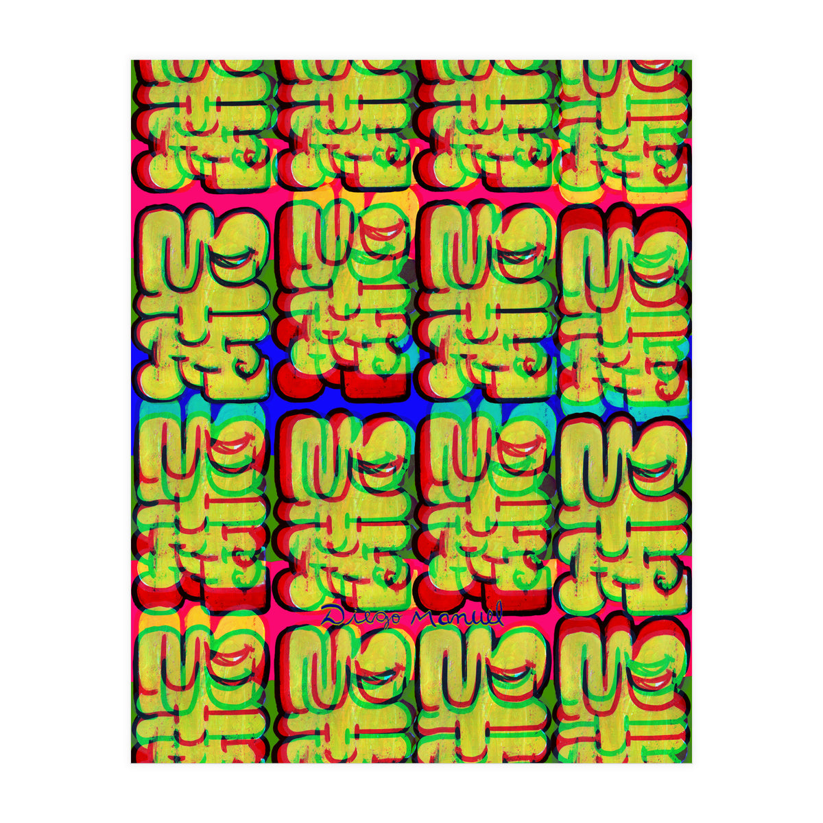 Graffitis 2021 Tapiz 119 (Print Only)